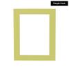 11x14 Mat for 12x18 Frame - Precut Mat Board Acid-Free Show Kit with Backing Board, and Clear Bags Pistachio Green 11x14 Photo Matte For a 12x18 Picture Frame Matboard for Framing, Pack of 1 Mat view 2