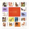 United States Scott 4333 42c Charles and Ray Eames Complete Se-tenant Pane of 16. Mint never hinged. view 1