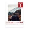 4x6 Mat for 5x7 Frame - Precut Mat Board Acid-Free Show Kit with Backing Board, and Clear Bags Textured White 4x6 Photo Matte Made to Fit a 5x7 Picture Frame Matboard for Framing, Pack of 1 Mat view 1