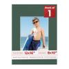 8x10 Photo Matte - Precut for 12x16 Frame, Acid-Free, Hunter Green, Pack of 1 Mat with Backing Board and Clear Bags view 1