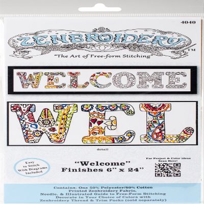 Zenbroidery Kit, Welcome