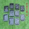 SvitMolds Sold 10pcs Plastic MOLDS Casting Concrete Paving Garden Paths Stone Patio #S32 view 2