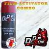 Hydrographic Film Marble Combo Kit Marble 8 Granite Stone Illusion Rock Hydro Graphic Water Transfer Film Activator Combo Kit Hydro Dipping Dip Demon view 1