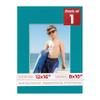 8x10 Mat for 12x16 Frame - Precut Mat Board Acid-Free Show Kit with Backing Board, and Clear Bags Teal Blue 8x10 Photo Matte Made to Fit a 12x16 Picture Frame Matboard for Framing, Pack of 1 Mat view 1