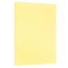 JAM PAPER Extra Heavy Weight 110lb Cardstock - 11 x 17 - Tabloid Coverstock - Canary Yellow - 50 Sheets/Pack view 1