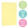 JAM PAPER Extra Heavy Weight 110lb Cardstock - 11 x 17 - Tabloid Coverstock - Canary Yellow - 50 Sheets/Pack view 3
