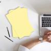 JAM PAPER Extra Heavy Weight 110lb Cardstock - 11 x 17 - Tabloid Coverstock - Canary Yellow - 50 Sheets/Pack view 4