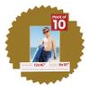 8x10 Mat for 12x16 Frame - Precut Mat Board Acid-Free Show Kit with Backing Board, and Clear Bags Metallic Gold 8x10 Photo Matte Made to Fit a 12x16 Picture Frame Matboard for Framing, Pack of 10 Mats view 1