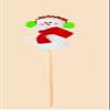 Worth Imports 1714 4" Snowman On 7" Pick (Set of 12) view 1