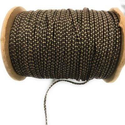 3mm Soutache Brown/Gold Lurex Braided Cord Beading, Sewing,Quilting Trimming String 288 Yards