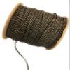 3mm Soutache Brown/Gold Lurex Braided Cord Beading, Sewing,Quilting Trimming String 288 Yards view 2