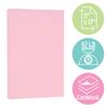 JAM PAPER Vellum Bristol 65lb Cardstock - 11 x 17 Ledger Size Coverstock - 147 gsm - Pink - 50 Tabloid Sheets/Pack view 3