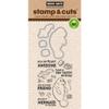 Hero Arts DC207 Stamp & Cut, Manatee view 1