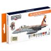 Hataka HTK-CS62 Israeli Air Force Paint Set (Modern Jets) view 1