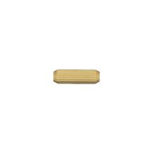 1000 Pcs of 3/8" x 1" Multi Groove Dowel Pins Chamfered Ends