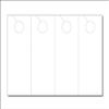 Door Hangers, Print-Ready, 3.25" x 8.5", 4-UP on 8.5" x 13" White 67-lb Vellum, Perfed for Separation with 1" Holes - 250 Sheets view 1