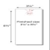 Door Hangers, Print-Ready, 3.25" x 8.5", 4-UP on 8.5" x 13" White 67-lb Vellum, Perfed for Separation with 1" Holes - 250 Sheets view 2