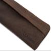 LEABAGS Leather Pencil Case - Genuine Leather Pencil Pouch Fort Vaux - Pen Case for Adults Men Women Work University view 4