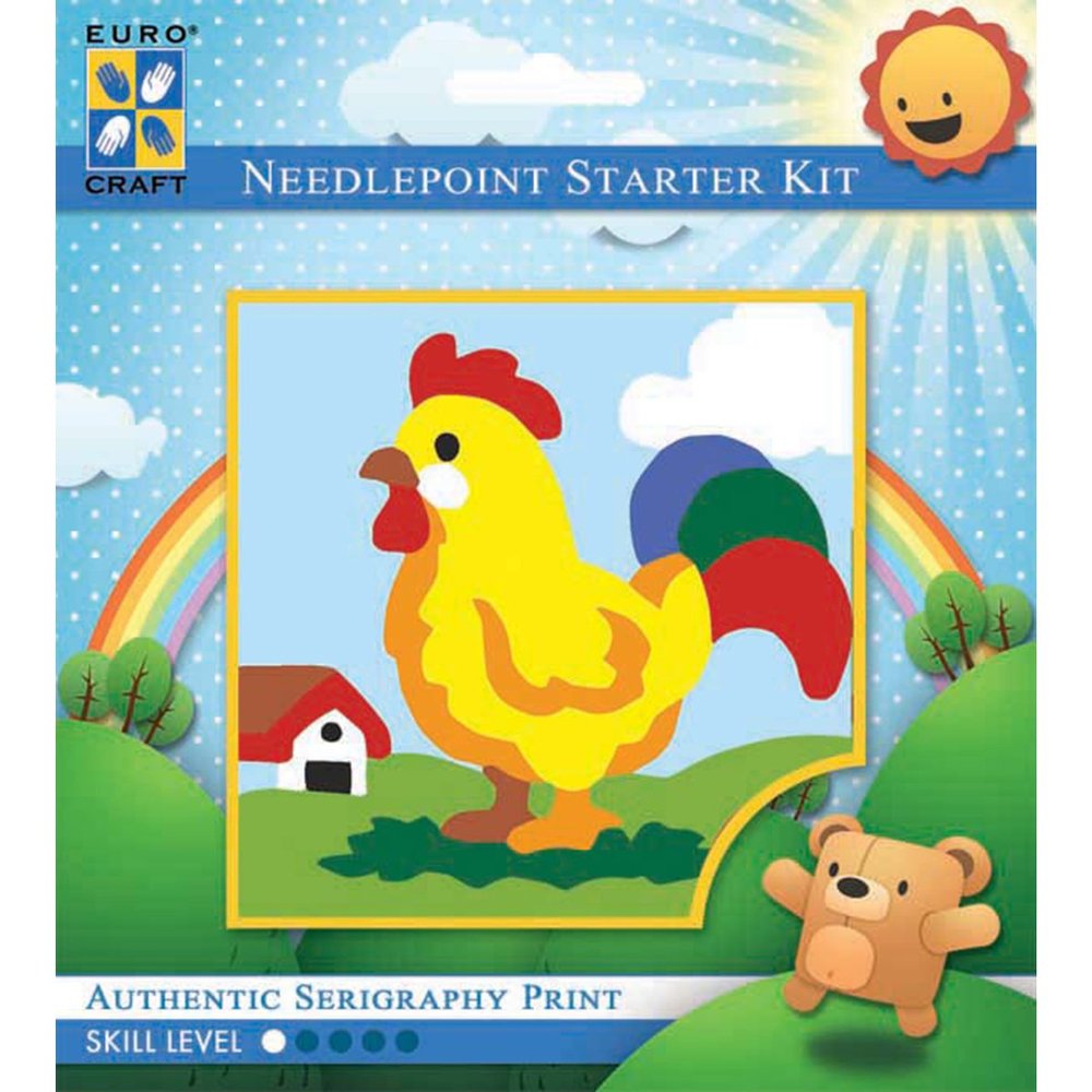Needleart World Crowing Rooster Needlepoint Kit