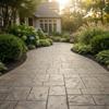 Deep Cleft Roman Stone Concrete Stamps 28" x 28" Made in USA Professional Ashlar Slate Rigid Mat for Stamped Concrete, Patios, Driveways & Walkways SM 3100/1 view 4