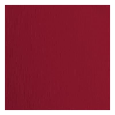 Vaessen-Creative Florence Textured Cardstock, Cassis Red, 216 Grams, 12x12 inches, 20 Sheets, for Scrapbooking, Card Making, Die Cutting and Other Paper Crafts, 30.5x30.5cm
