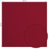 Vaessen-Creative Florence Textured Cardstock, Cassis Red, 216 Grams, 12x12 inches, 20 Sheets, for Scrapbooking, Card Making, Die Cutting and Other Paper Crafts, 30.5x30.5cm view 2