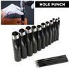 Trimming Shop 4mm Fixing Hand Tools for Hollow Hole Punch, DIY Toolkit, Arts Crafts, DIY Projects, Leathercraft, Fastening Clothes, Repair and Replacement view 3
