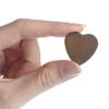 Pack of 36 Rusty Tin Miniature Heart Cutouts - Rusted Metal Heart Shapes for DIY Crafts - Primitive, Rustic Country, Farmhouse DIY Crafts and Decorative Accents (Size: 1" High x 1" Wide) view 2