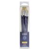 Lefranc Bourgeois Set of 3 Brushes Hog Bristle Long Handle Rond N6/12 PLAT N16/24 US BOMB N6/12 view 2