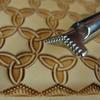 Stainless Steel Barry King - #2 V Dot Border Stamp (Leather Stamping Tool) view 2