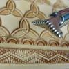 Stainless Steel Barry King - #2 V Dot Border Stamp (Leather Stamping Tool) view 3