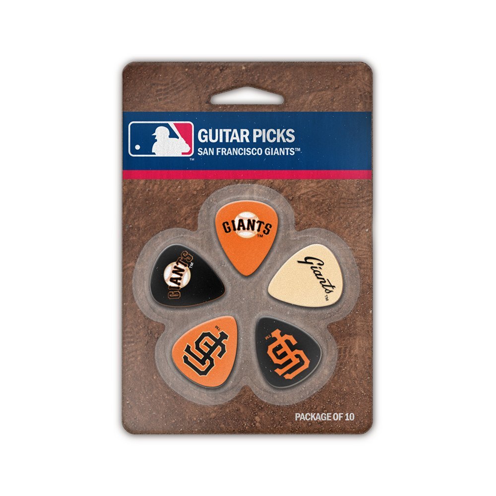 The Sports Vault MLB San Francisco Giants GPMLB24Guitar Picks, Multi, One Size
