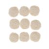 Darice 30030508 Natural Rolled Canvas Roses view 1