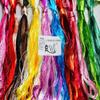 RUSHIGUAN 100% Mulberry Silk Embroidery Thread 100 Colors 22m Each (S100) view 1