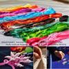 RUSHIGUAN 100% Mulberry Silk Embroidery Thread 100 Colors 22m Each (S100) view 3