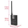 EXMAX E108 DSP Stereo Wireless Headsets FM Radio Broadcast System for Tour Guide Teaching Meeting Training Travel Field Interpretation 1 Transmitter & 30 Receivers (White) view 2