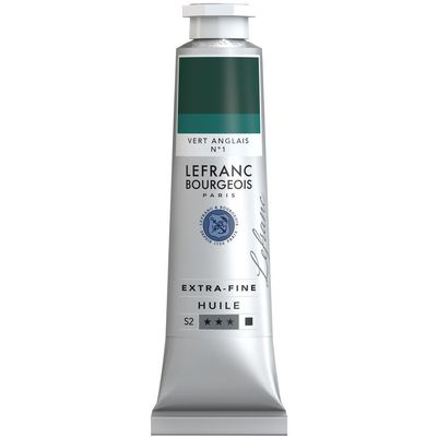Lefranc Bourgeois, Oil-Based Paint, Chrome Green Deep, 40ml