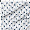 Spoonflower Fabric - Elephants Navy Gray Chevron Nursery Printed on Satin Fabric by The Yard - Sewing Lining Apparel Fashion Blankets Decor view 4
