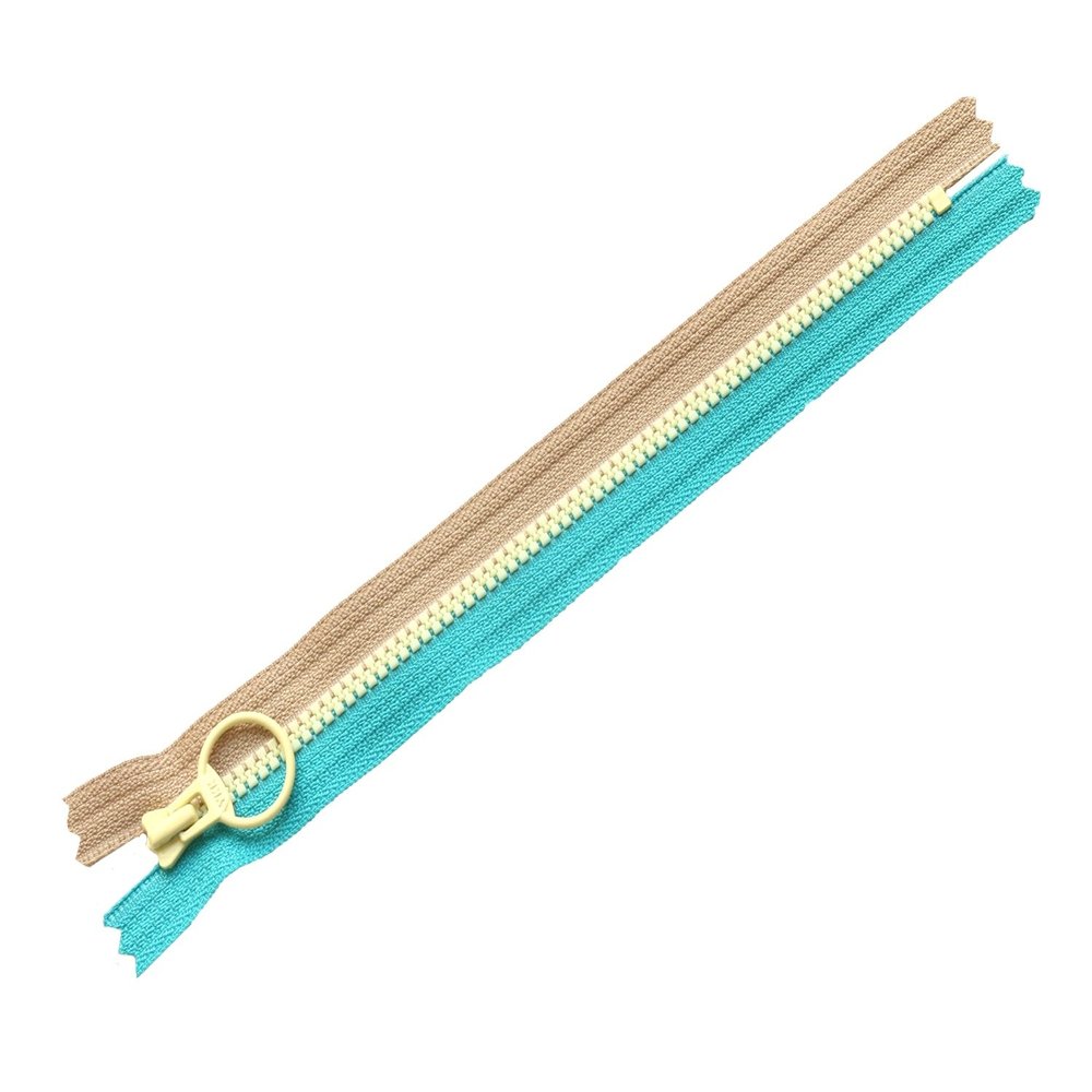 Y.K.K 3VSC20-TR4 Triple Zipper, 7.9 inches (20 cm), Pack of 5