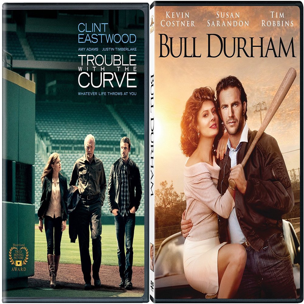 Trouble With The Curve DVD + Bull Durham Baseball Double Feature movie set