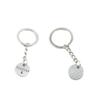 100 Pieces Keychain Keyring Door Car Key Chain Ring Tag Charms Supply K5UR7O Forever Signs view 1