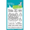 Lawn Fawn - "How You Bean? Candy Corn Add-On" Clear Stamp view 1