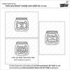 Lawn Fawn - "How You Bean? Candy Corn Add-On" Clear Stamp view 2