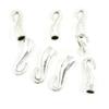 20 Pieces Antique Silver Jewelry Making Supply Charms Findings B9IW1 Bracelet Clasps view 1