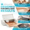 Silhouette America Silhouette 8.5"X11" Foil Transfer Sheets 6/Pkg, Copper view 3