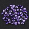 Linsoir Beads 50 pcs 8mm Cubic Zircon Loose Round Cubic Zirconia Top AAA Brilliant Cut Faceted Synthetic CZ Gemstone No Holes for DIY Jewelry Making view 3