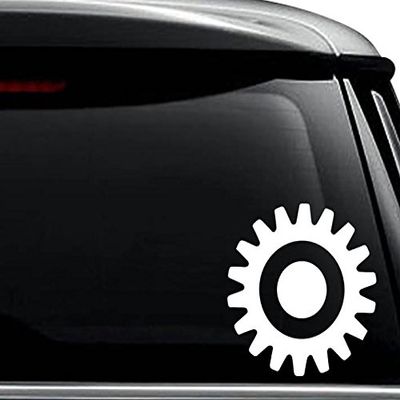 Clockwork Orange Eye Alex Decal Sticker For Use On Laptop, Helmet, Car, Truck, Motorcycle, Windows, Bumper, Wall, and Decor Size- [6 inch] / [15 cm] Tall / Color- Gloss Black