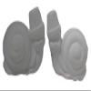 Cracked Pot Snails 5 1/2" Set of 2 Ceramic Bisque Ready to Paint view 1