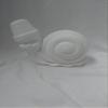 Cracked Pot Snails 5 1/2" Set of 2 Ceramic Bisque Ready to Paint view 3