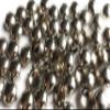 60 NAIL HEADS Round ,Spots , Studs ,Silver , Nickle Size 1/2" (Smooth Half Ball Top ; 2 Prong in Plastic Container view 1